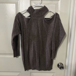 Women’s Peekaboo turtleneck sweater